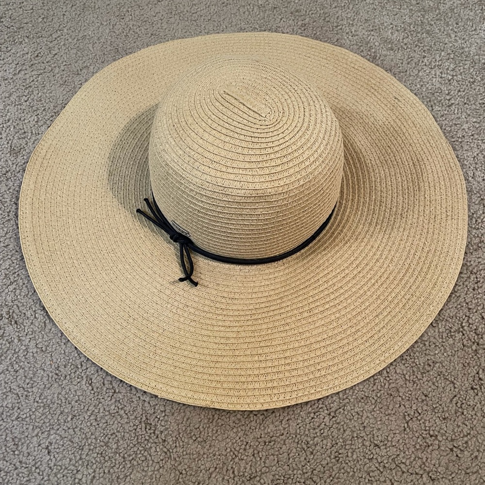 Coal Headwear: straw full sun coverage hat